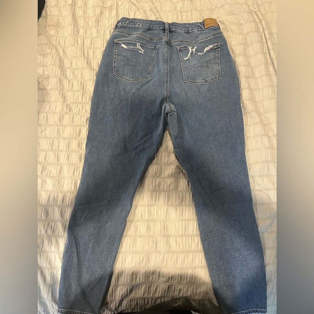 AE Ne(X)T Level Soft Knit Patched Curvy Highest Waist Jegging Size 12 Regular - Picture 5 of 5